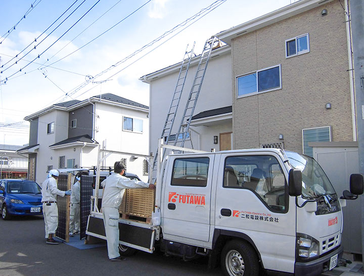 創業以来、自社施工です