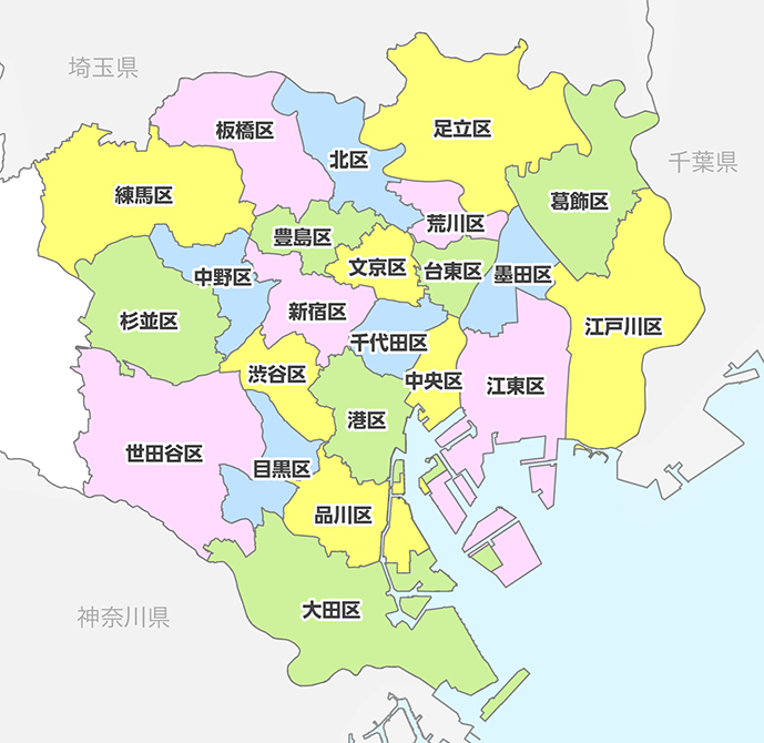 東京23区