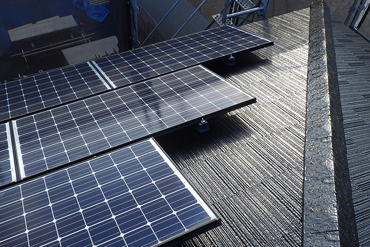 パネルを再設置した状態です。