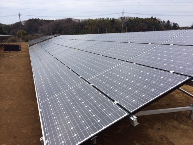 白井市　K様邸　野立て太陽光