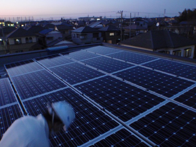 四街道市 K様 屋根貸し 2棟目