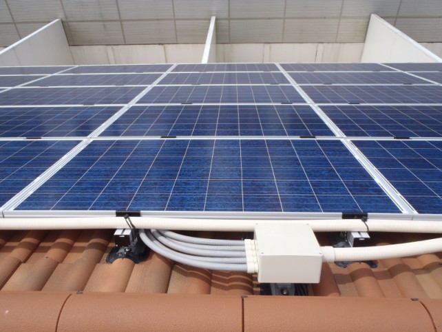 茨城県 カナディアンソーラー51kw 設置工事 T様