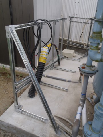 茨城県 カナディアンソーラー51kw 設置工事 T様