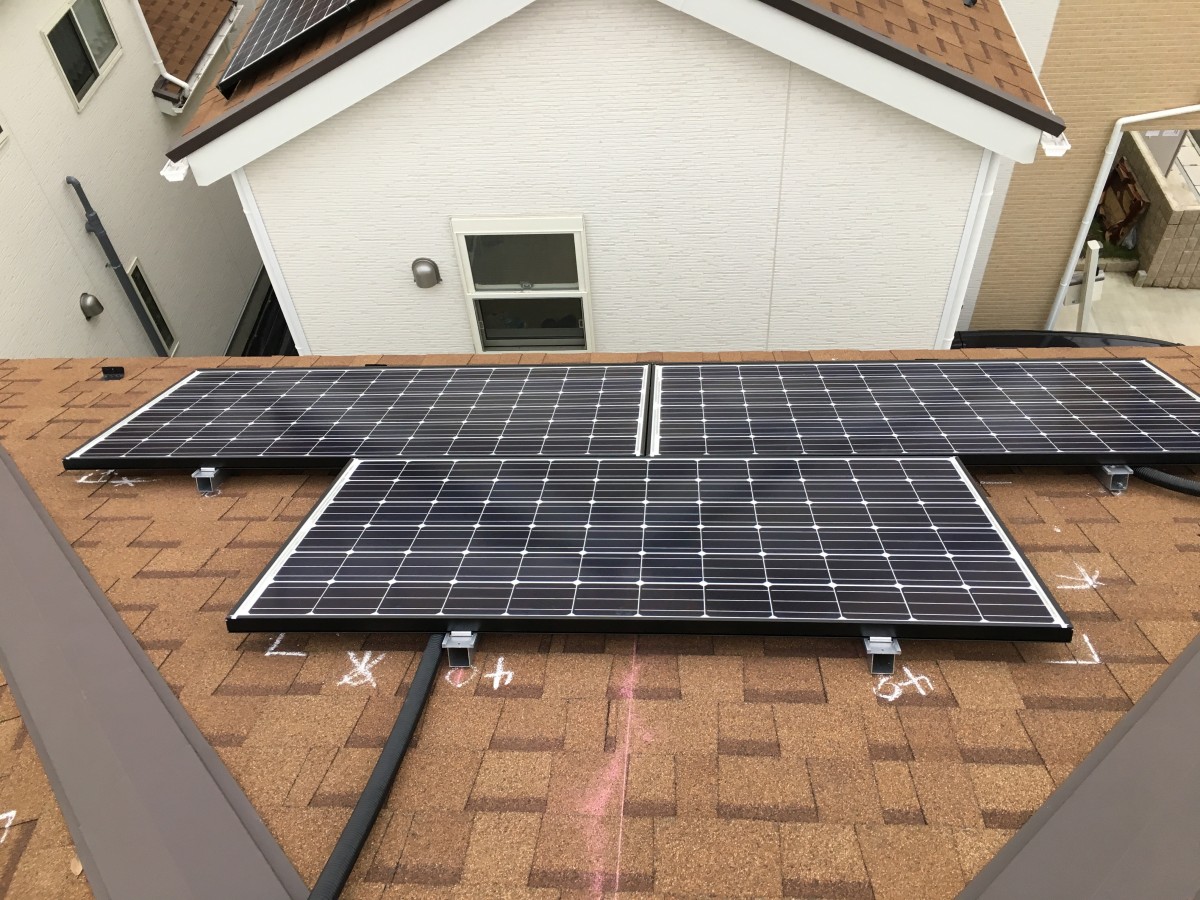 我孫子市　パナソニック創蓄システム　施工