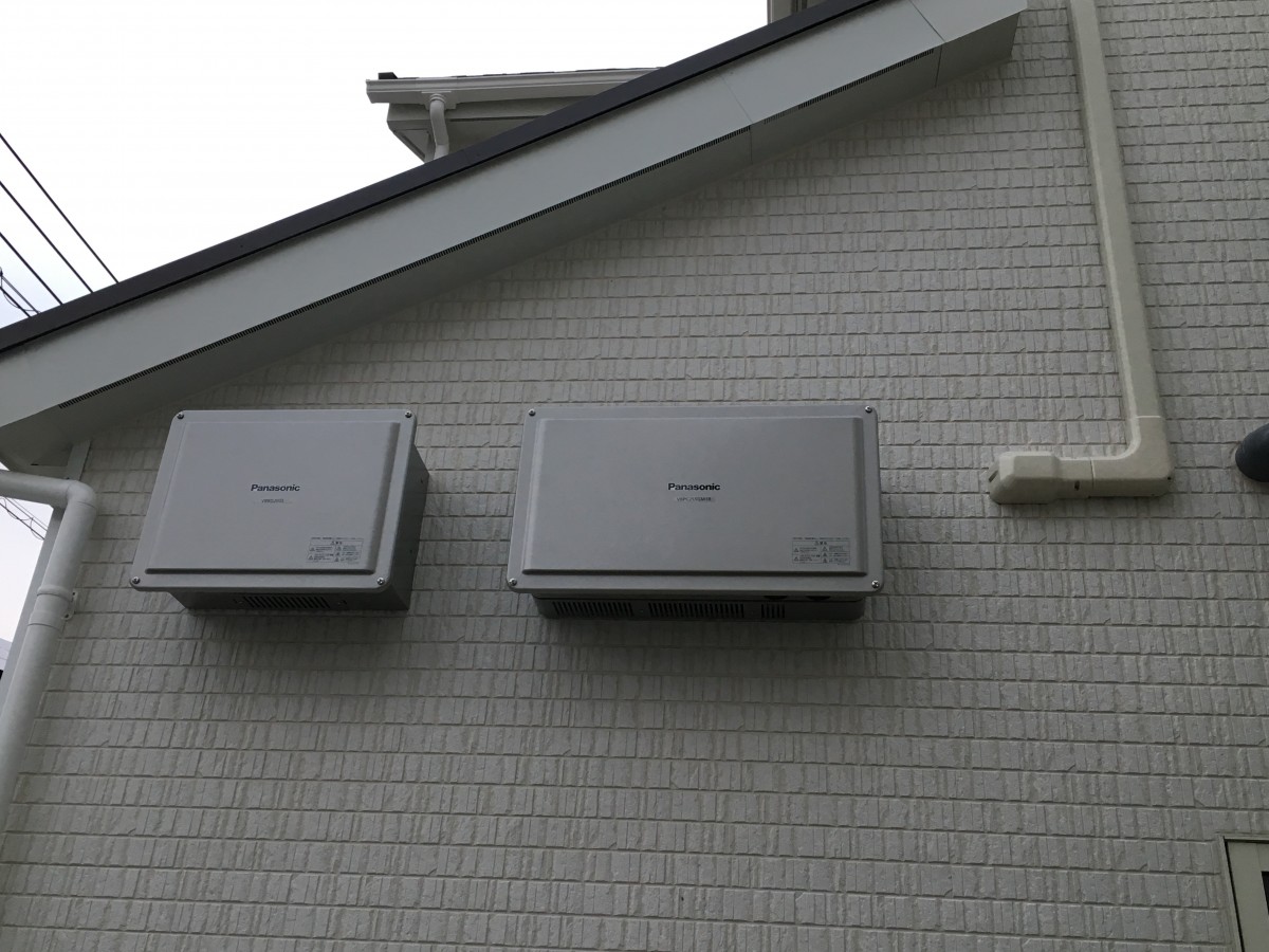 我孫子市　パナソニック創蓄システム　施工