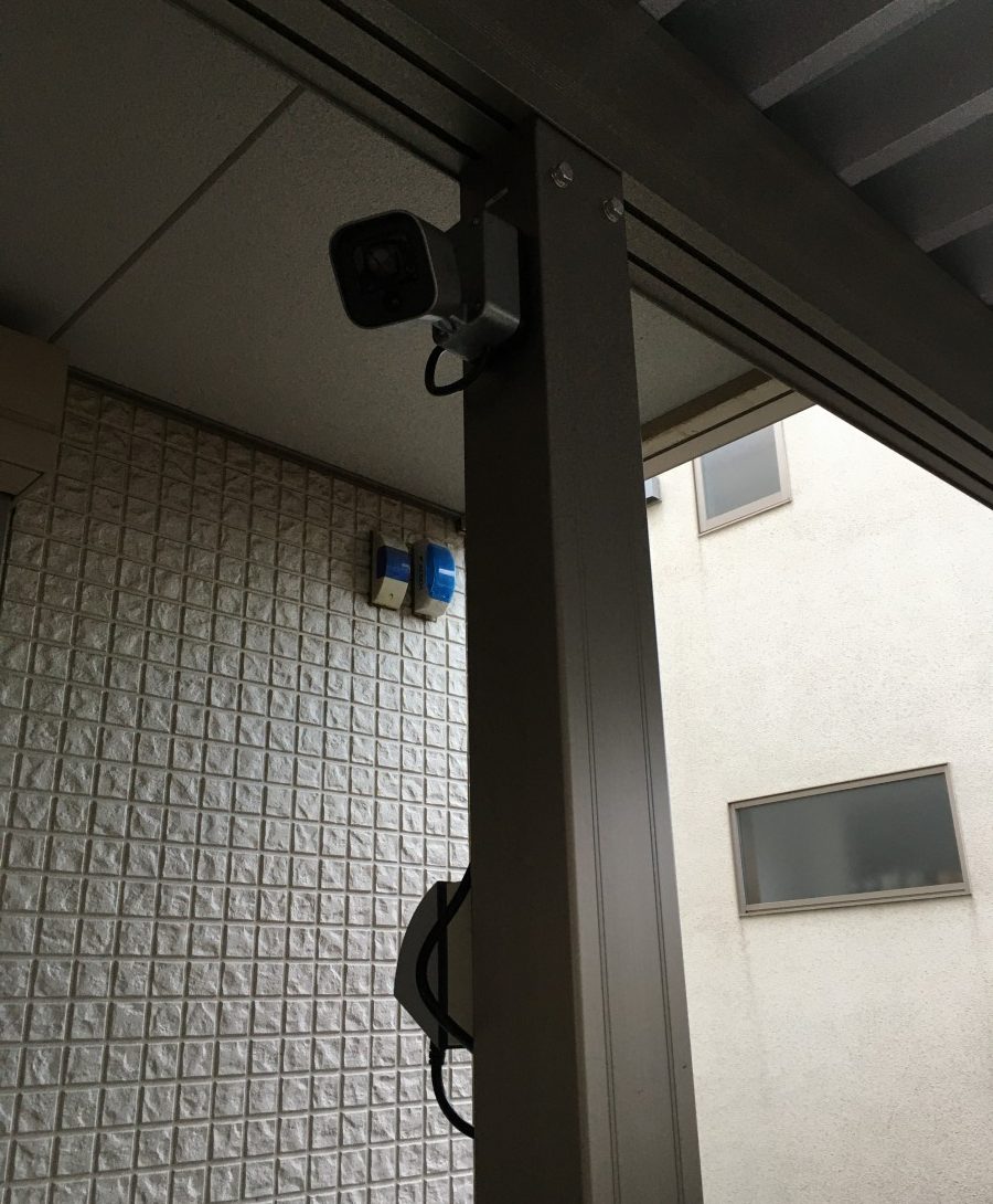 市川市　太陽光発電システム付きカーポート+蓄電池