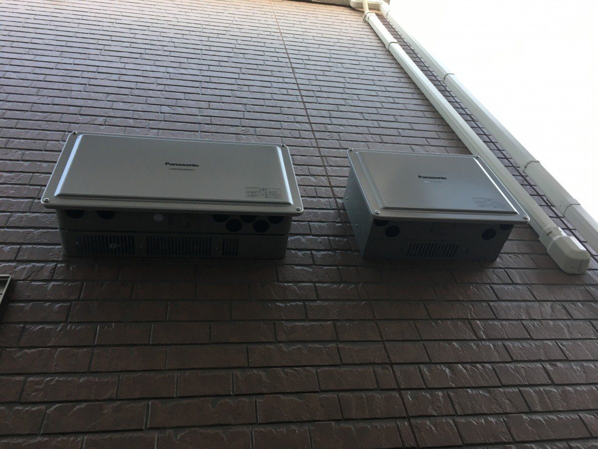 パナソニック　創蓄システム　設置工事