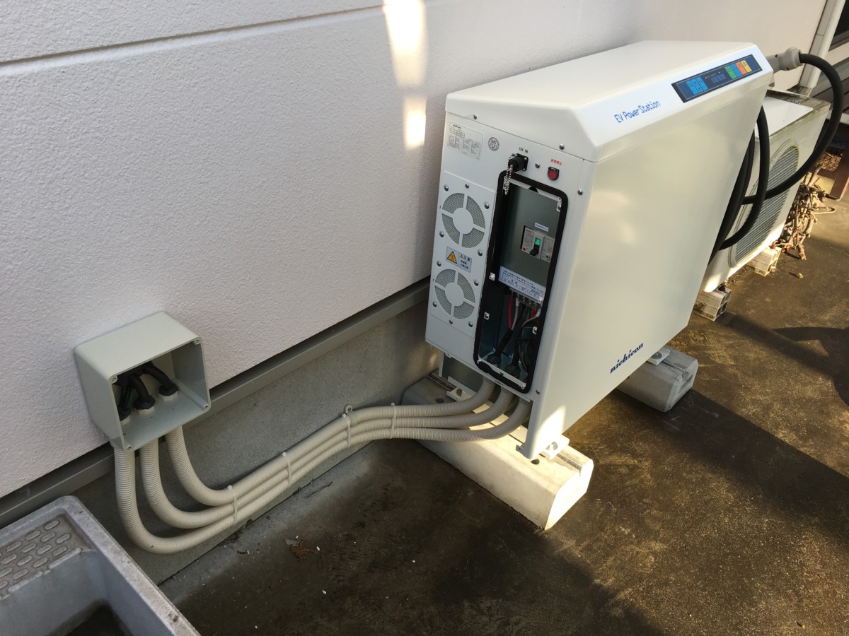 千葉県香取市　ニチコンV2Hプレミアム施工