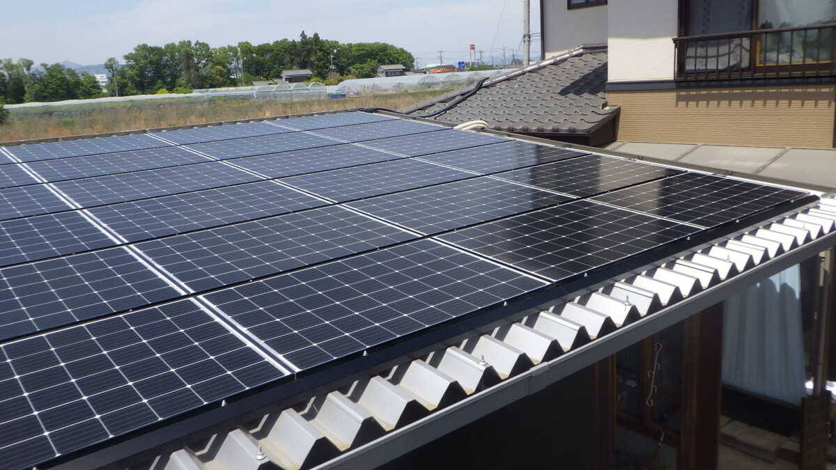 つくば市H様邸　太陽光発電設置工事