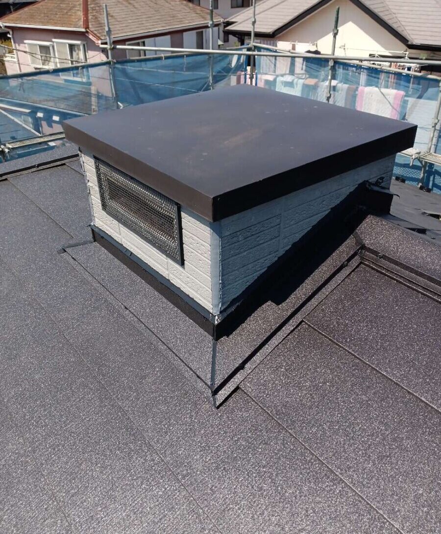 千葉県流山市　屋根カバー工事